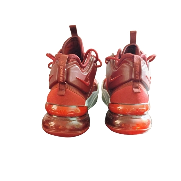 Nike Air Force 270 Youth Size 7 Red Croc Sneakers - Picture 4 of 13